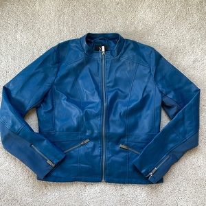 New York & Company Faux Leather Jacket - Great Condition